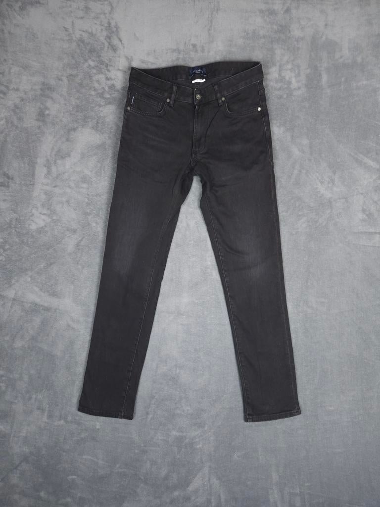 Mr Marvis Broek W30 L32 Jeans Thomas Zwart Jeans., ., Zwart, W32 (confectie 46) of kleiner, Ophalen of Verzenden