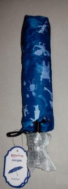 Efteling paraplu blauw, Ophalen of Verzenden, Nieuw, Gebruiksvoorwerp