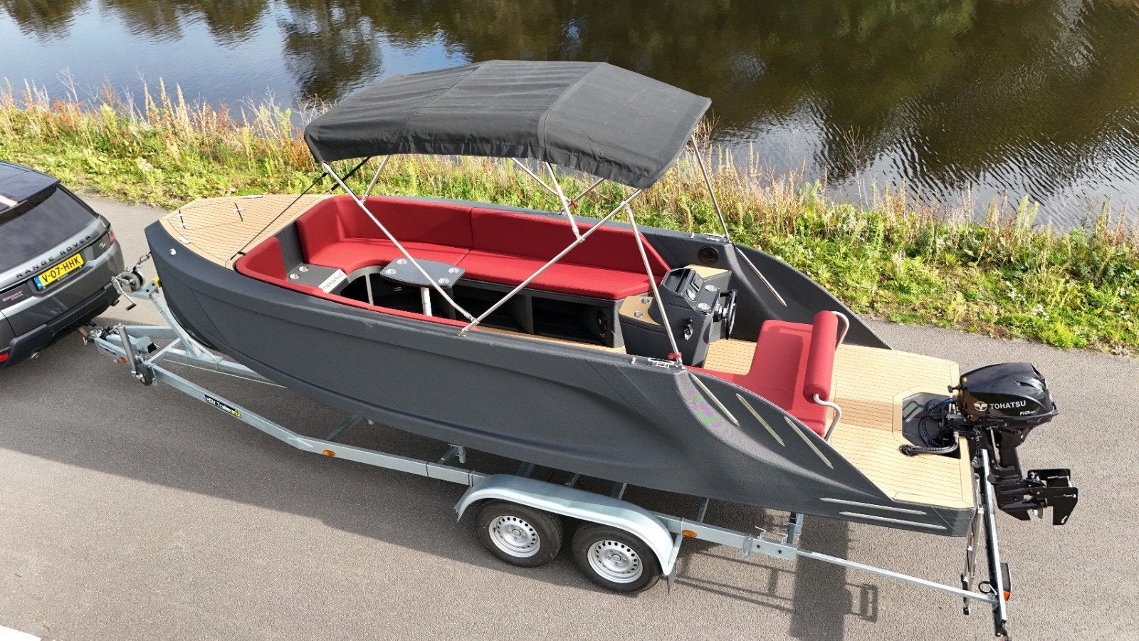 Tanaruz Ozare 6.5 geprinte tender sloep Hiswa Demo als nieuw, Watersport en Boten, Ophalen, Overige materialen, Zo goed als nieuw