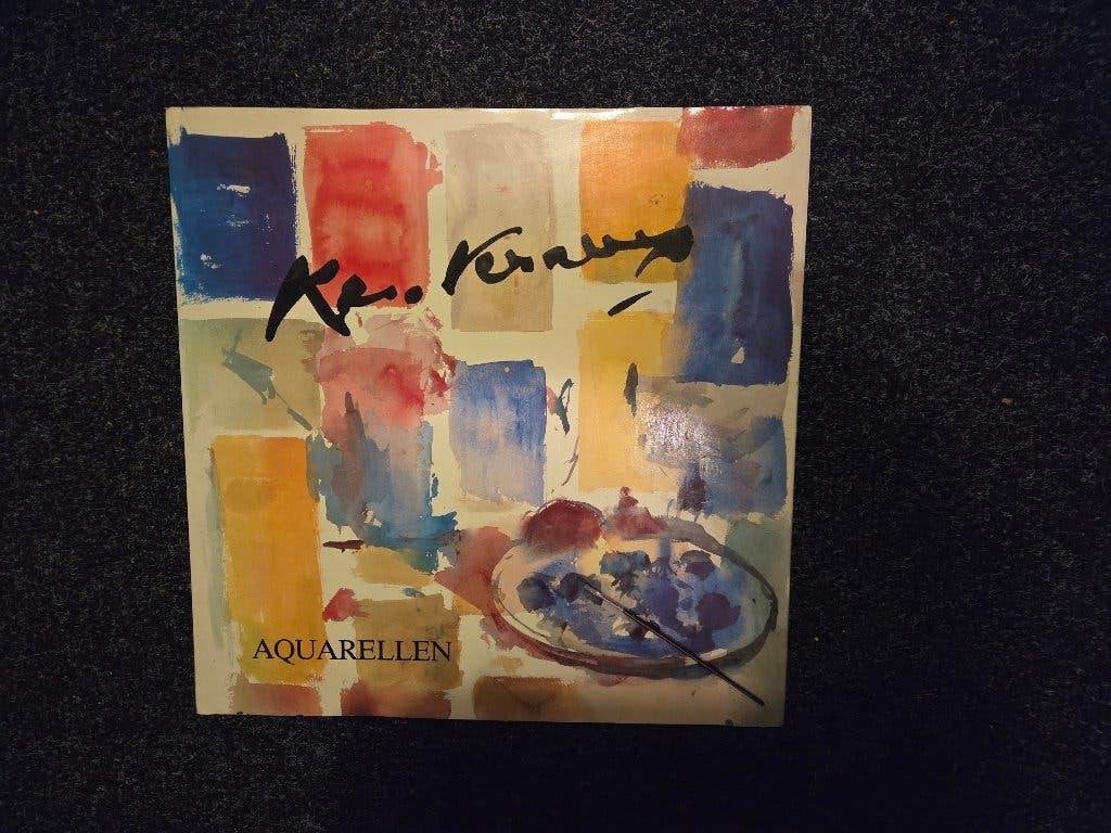 Kees Verwey -aquarellen Kees Verwey, Ophalen of Verzenden, Gelezen, Schilder- en Tekenkunst, K.R.H. Sonderborg