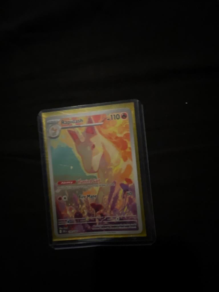 Rapidash Pokemon kaart - Zo goed als nieuw, Ophalen of Verzenden, Zo goed als nieuw, Losse kaart
