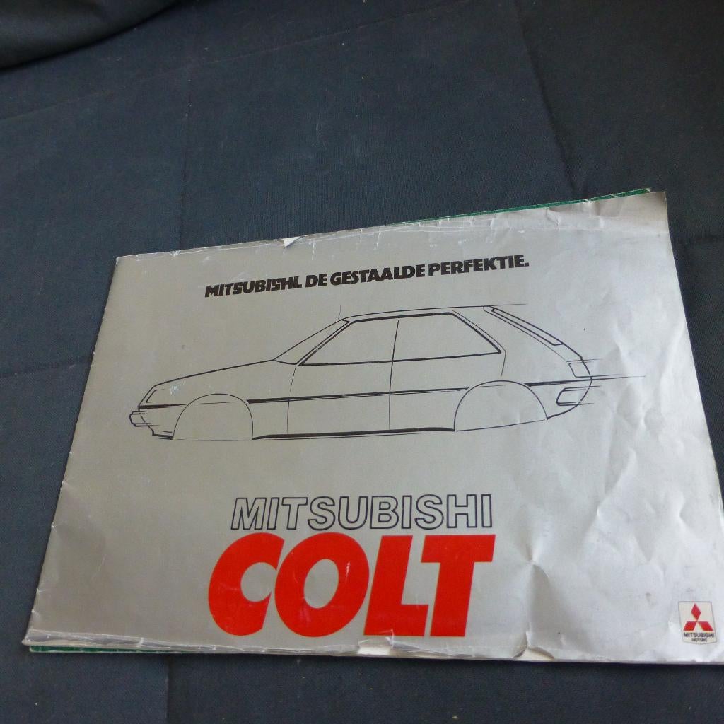 Mitsubishi Colt auto Handleiding, Ophalen of Verzenden