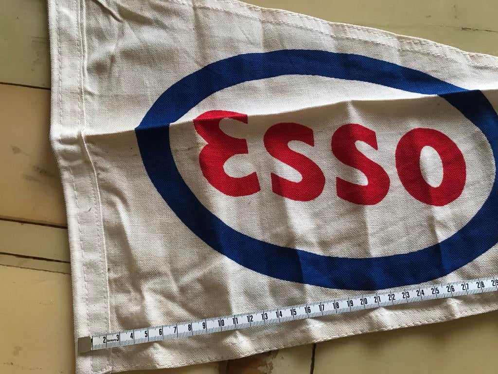 Vintage Esso vlag, Ophalen of Verzenden