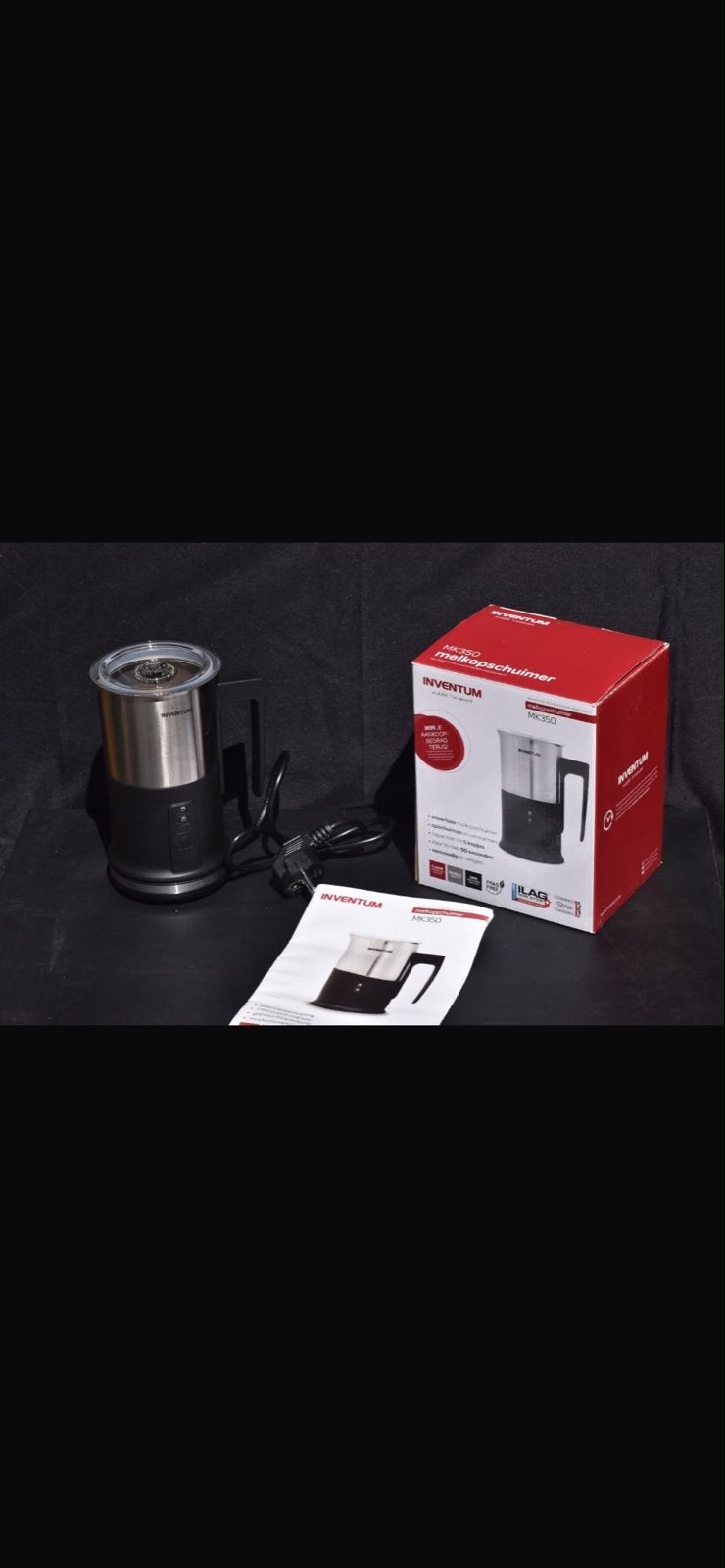 Inventum MK350 Melkopschuimer, Verzenden, Nieuw, Elektrische melkopschuimer
