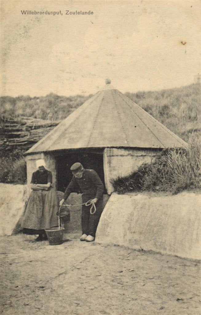 Willebrordusput, Zoutelande - volk - ongelopen, Verzamelen, Verzenden, 1920 tot 1940, Ongelopen, Zeeland