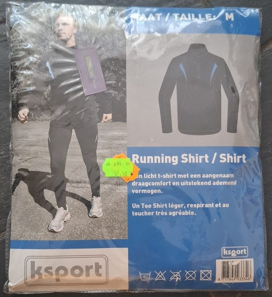 Nieuw! Ksport hardloopshirt – maat M, Ophalen of Verzenden, Nieuw, Overige kleuren, Hardlopen of Fietsen