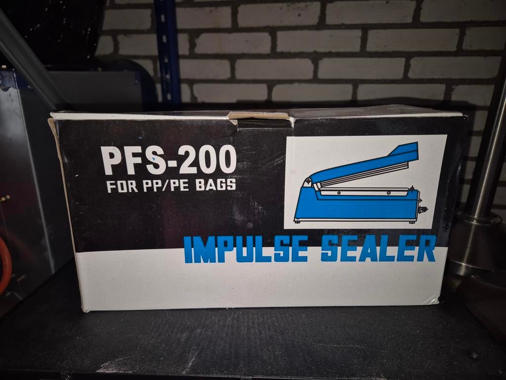 PFS-200 Impulse Sealer, Verzenden