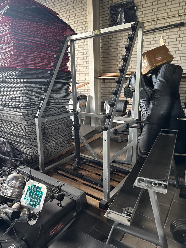 Technogym Krachtstation - Squat Rack, Ophalen, Gebruikt