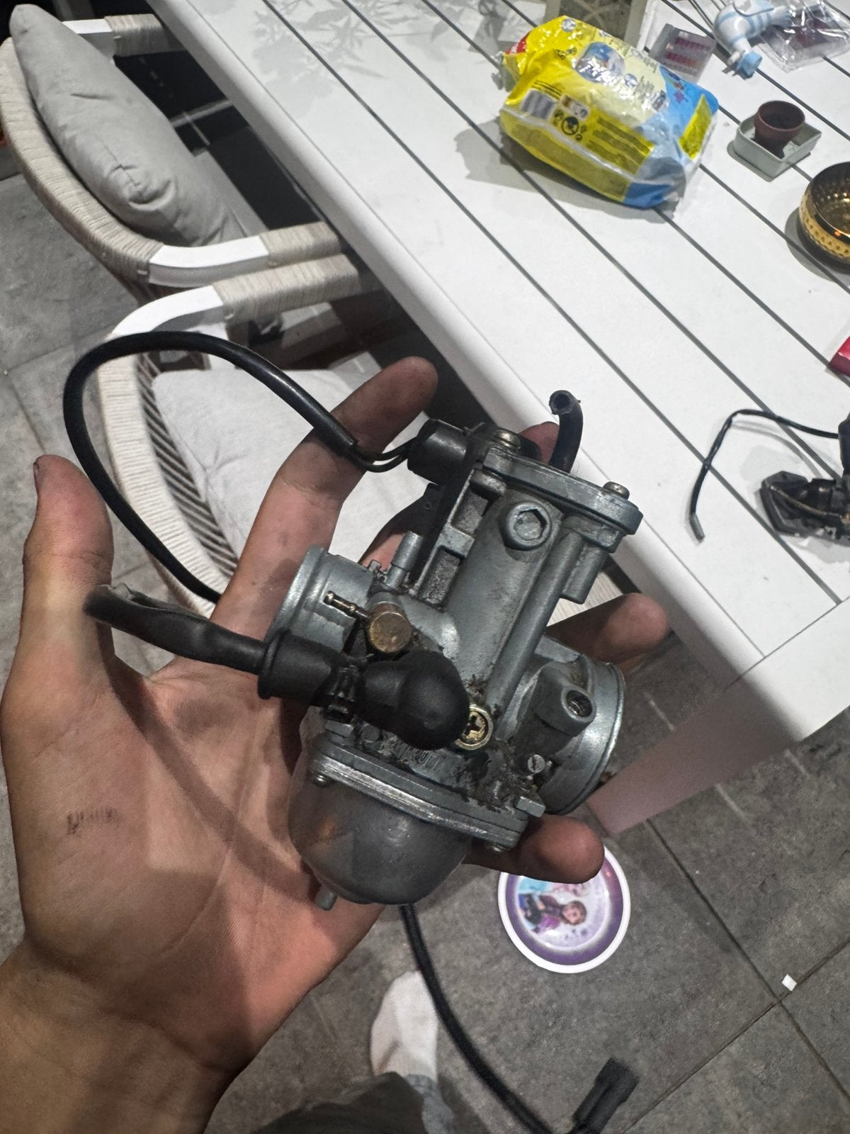 Mikuni 20.5mm carburateur, Ophalen of Verzenden, Zo goed als nieuw, Carburateur