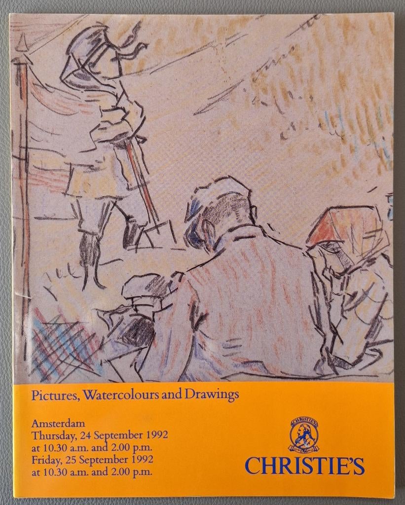 Christie’s Amsterdam pictures, watercolours and drawings, Boeken, Kunst en Cultuur | Beeldend, Gelezen, Ophalen of Verzenden