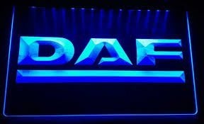 DAF vrachtwagen reclame neon bord reclamebord lamp LED NIEUW, Ophalen of Verzenden, Nieuw, Lichtbak of (neon) lamp