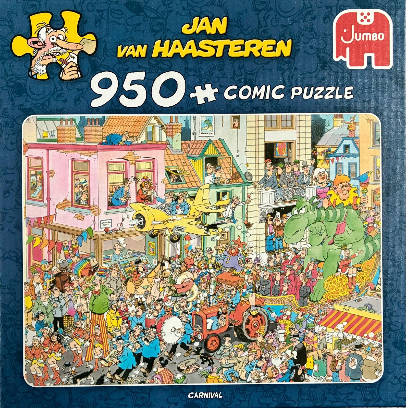 Jan van Haasteren 950 stukjes - Carnival Comic Puzzel, Ophalen, 500 t/m 1500 stukjes, Zo goed als nieuw, Legpuzzel