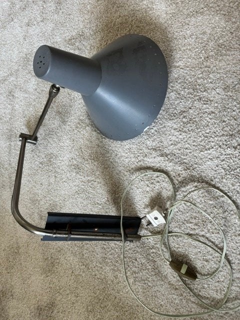 Zwenkarm wandlamp Artimeta 1950 grijs, Ophalen, Grijs, E27 (groot), Overige merken