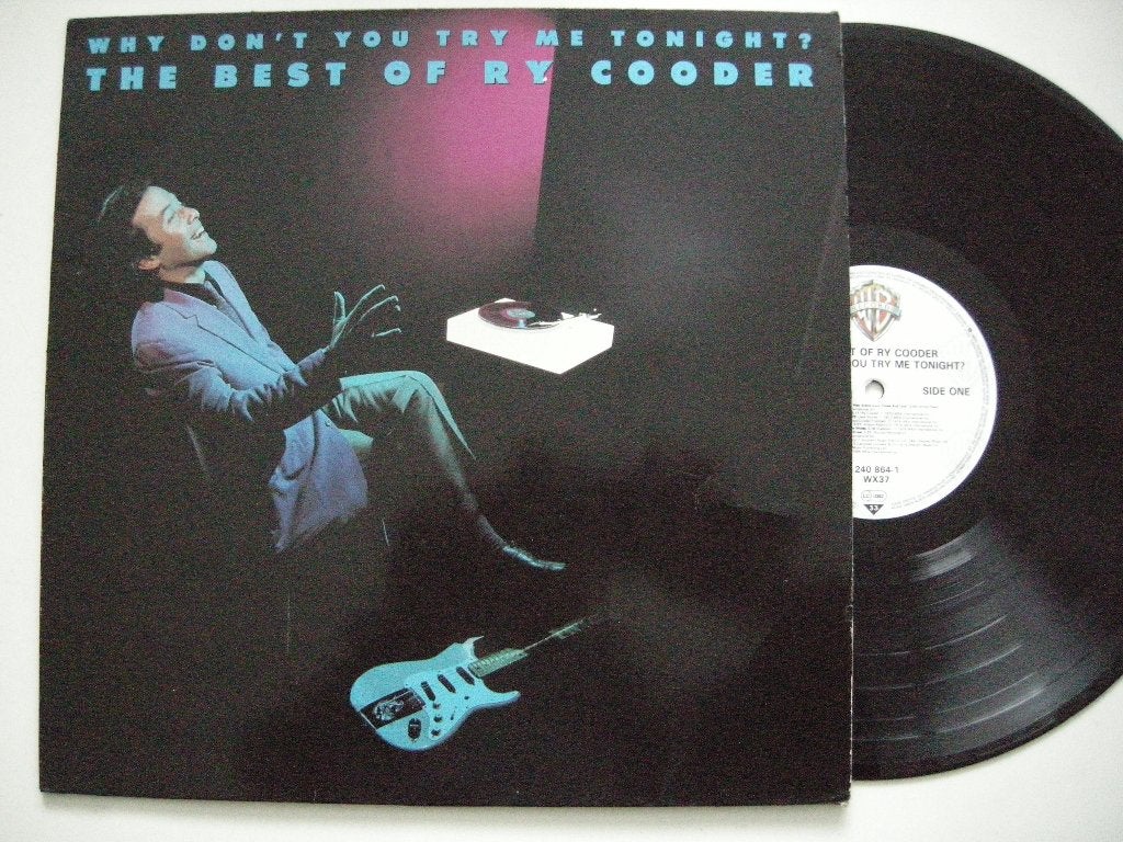 Ry Cooder Why Don't You Try Me Tonight - LP vinyl zgan, Ophalen, Zo goed als nieuw, 12 inch, R&B