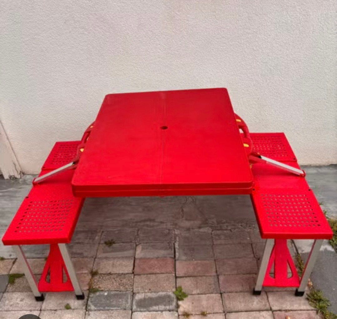 Inklapbare Picknicktafel - Ideaal voor Camping & Feestjes, Tuin en Terras, Picknicktafels, Ophalen, Overige materialen, Gebruikt