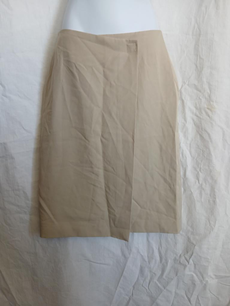 Mooie beige-grijzige wikkelrok. Mt 38.Merk Hennes, Kleding | Dames, Rokken, Maat 38/40 (M), ., Zwart, Ophalen of Verzenden