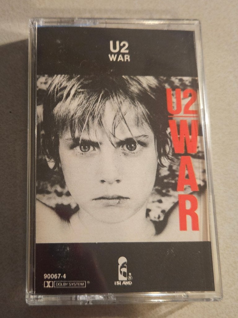 U2 - WAR - Cassette, Cd's en Dvd's, Cassettebandjes, Gebruikt, Verzenden, 1 bandje, Origineel