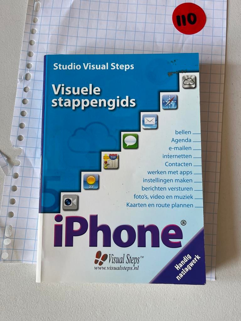 iPhone Visuele Stappengids - Studio Visual Steps, Ophalen of Verzenden, Zo goed als nieuw, Overige onderwerpen