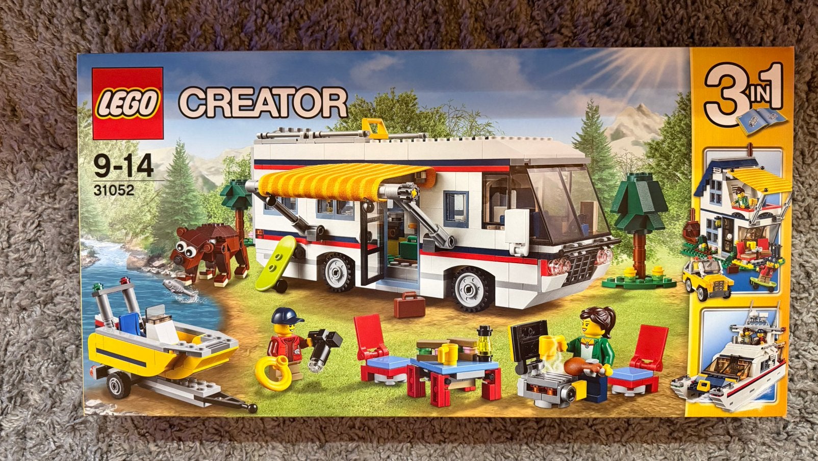 3 x lego creator vakantie set's 31052, 31108 & 31079, Ophalen, Lego, Nieuw, Ongeopend/sealed