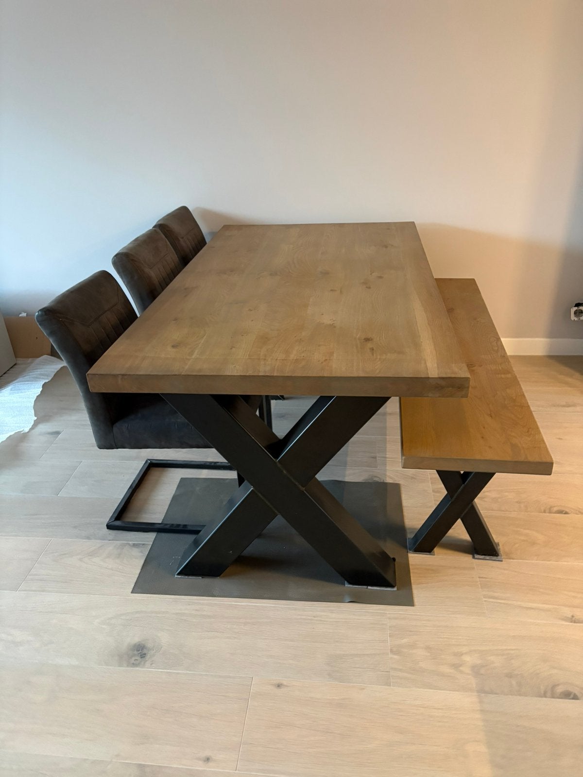 Mooie eertafel, Huis en Inrichting, Ophalen, 100 tot 150 cm, Vijf personen of meer, 150 tot 200 cm