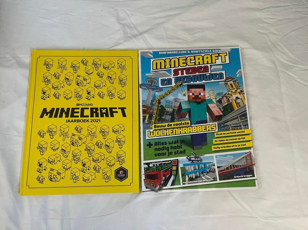 Minecraft boeken, Ophalen of Verzenden, Gelezen, Onbekend, Fictie