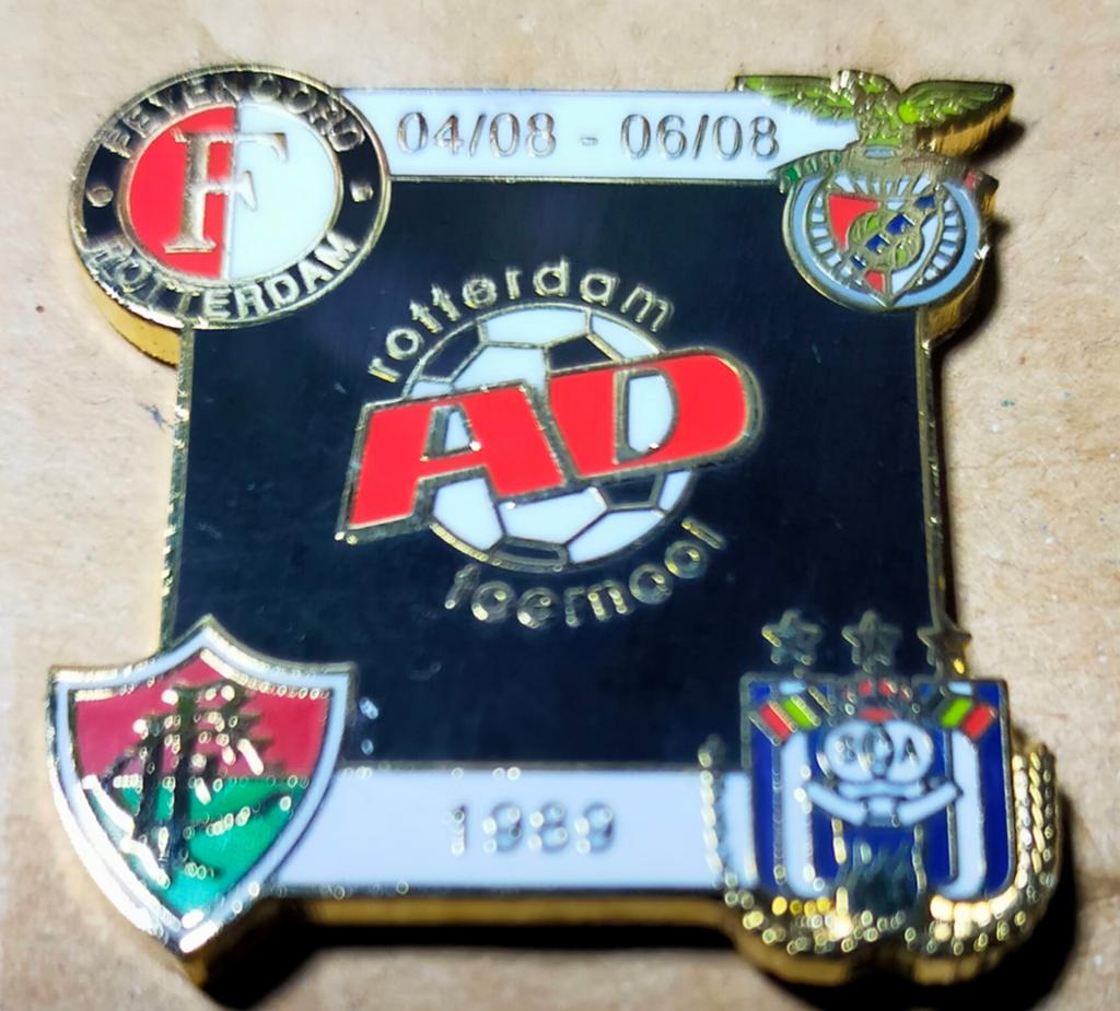 Feyenoord AD Toernooi 1989 Pin - Uniek Verzamelobject, Ophalen of Verzenden