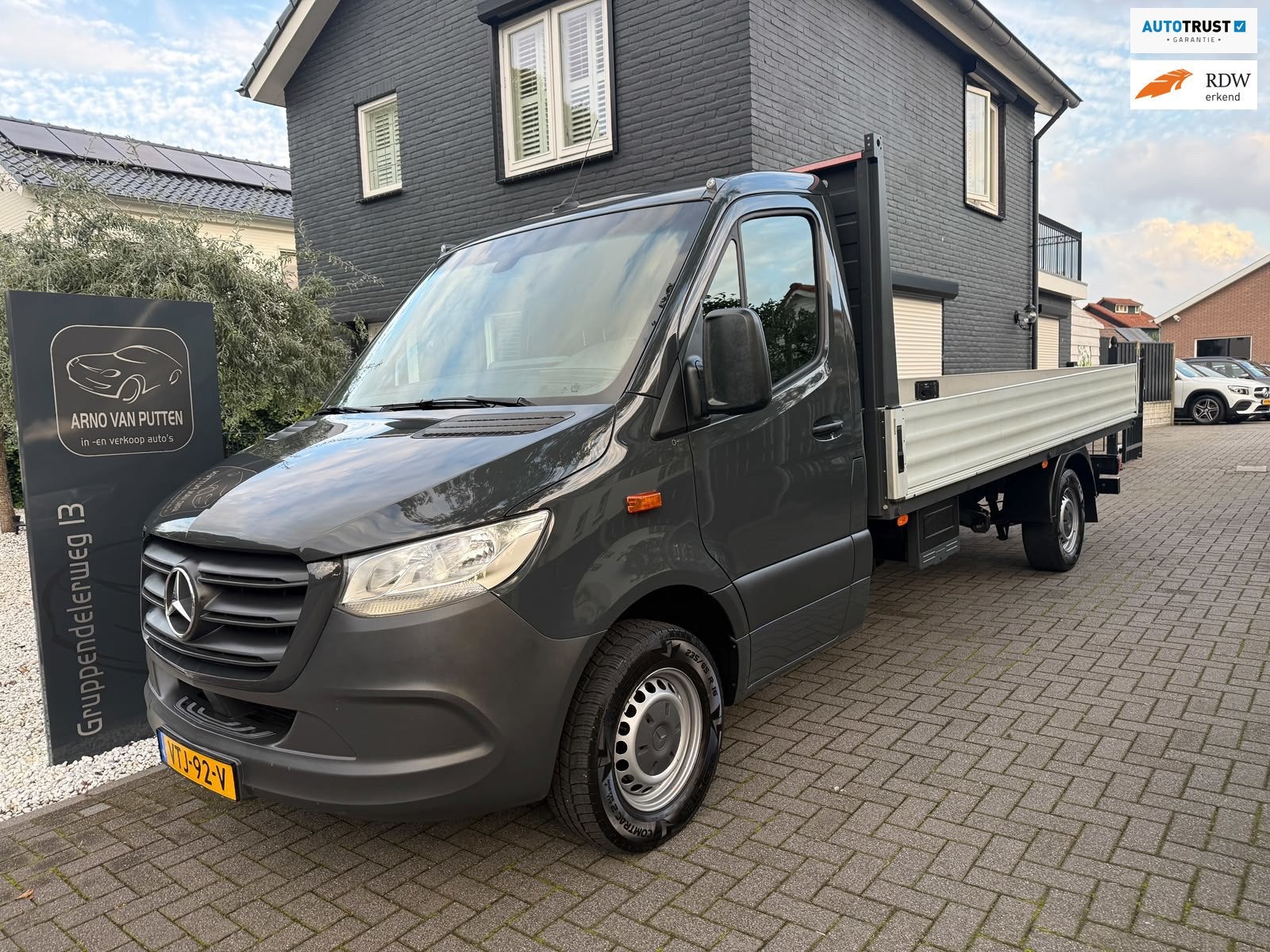 Mercedes-Benz Sprinter 316 CDI Automaat / Open Laadbak / Air, Automaat, Dealer onderhouden, Gebruikt, Euro 6