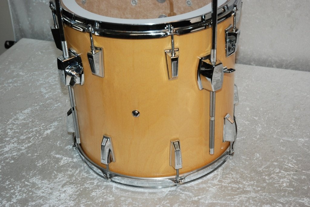 VDC Mario de Laat floortom 14x14 inch  <26261011>, Gebruikt, ., Drums of Percussie, Ophalen of Verzenden