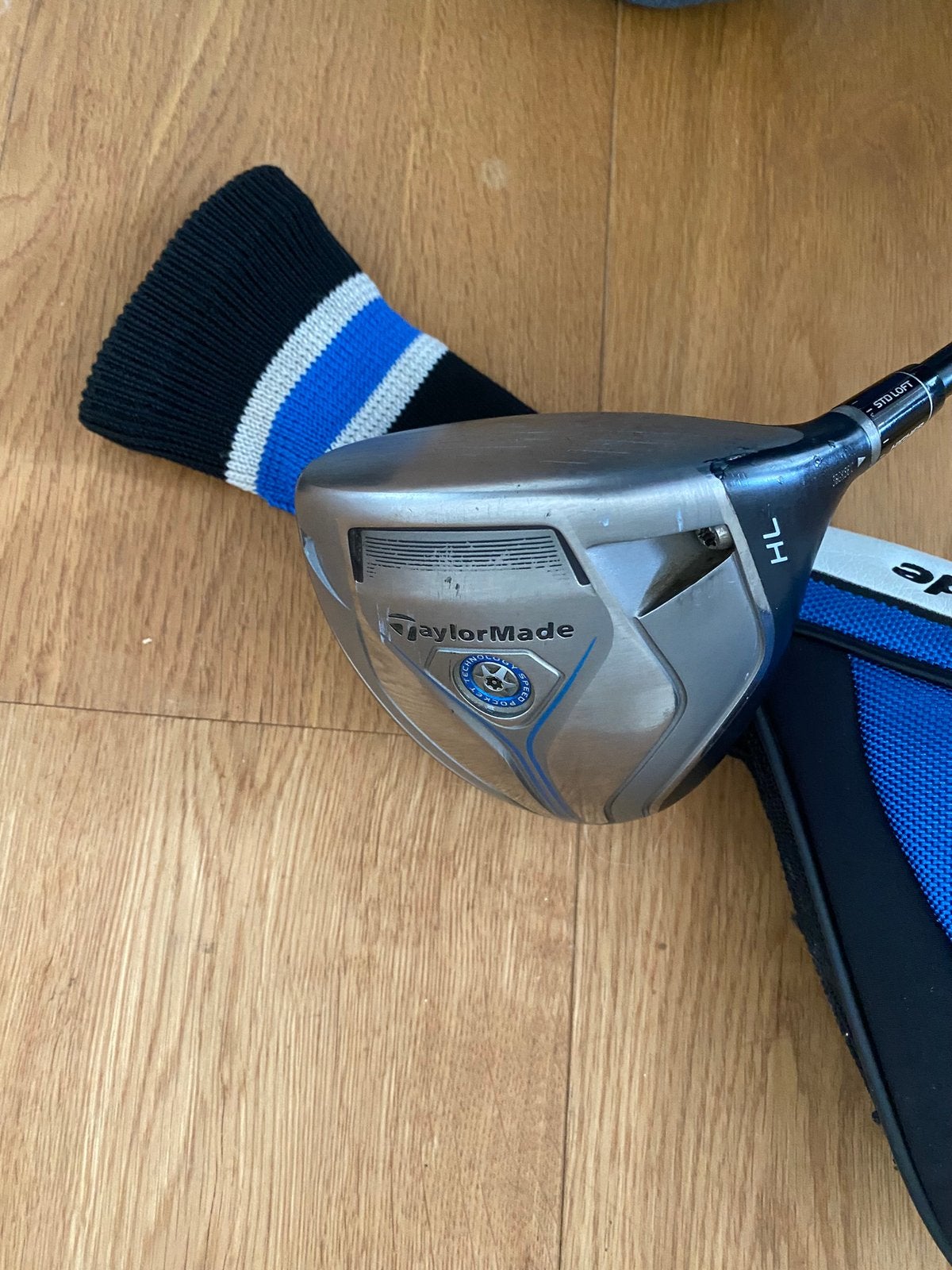 Taylormade JetSpeed HL driver met originele headcover R-flex, Ophalen of Verzenden, Zo goed als nieuw, Club