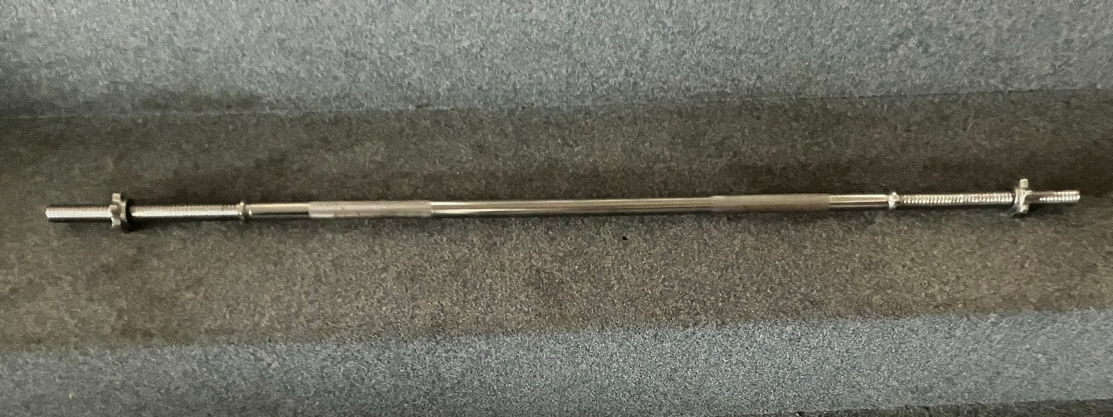 Halterstang 170 cm met schroefsluitingen, Ophalen, Gebruikt, Armen, Halterstangen