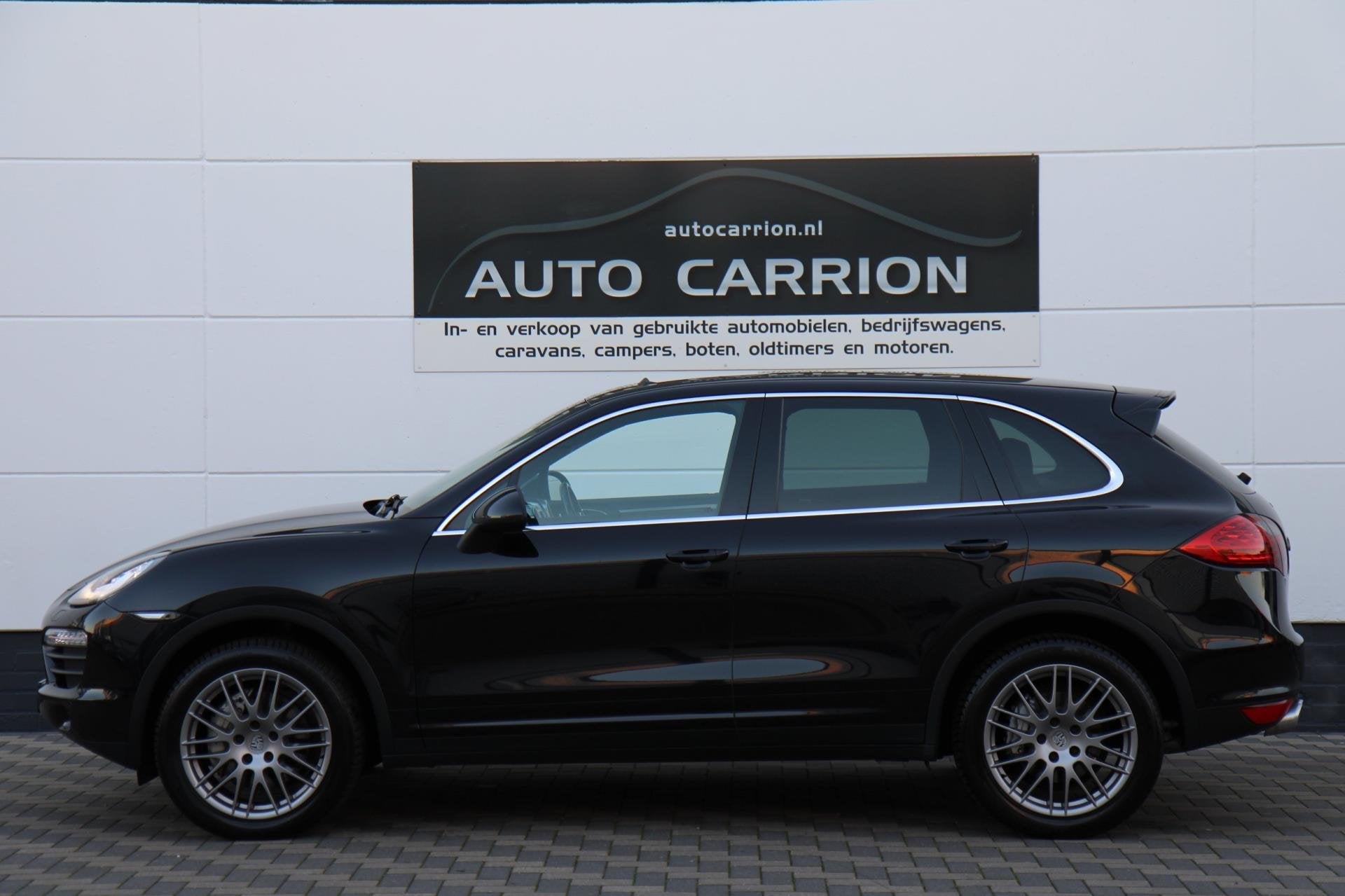 Porsche Cayenne 4.8 S V8 Schuifdak Xenon Luchtvering Luxe !, Automaat, Cayenne, Gebruikt, Zwart