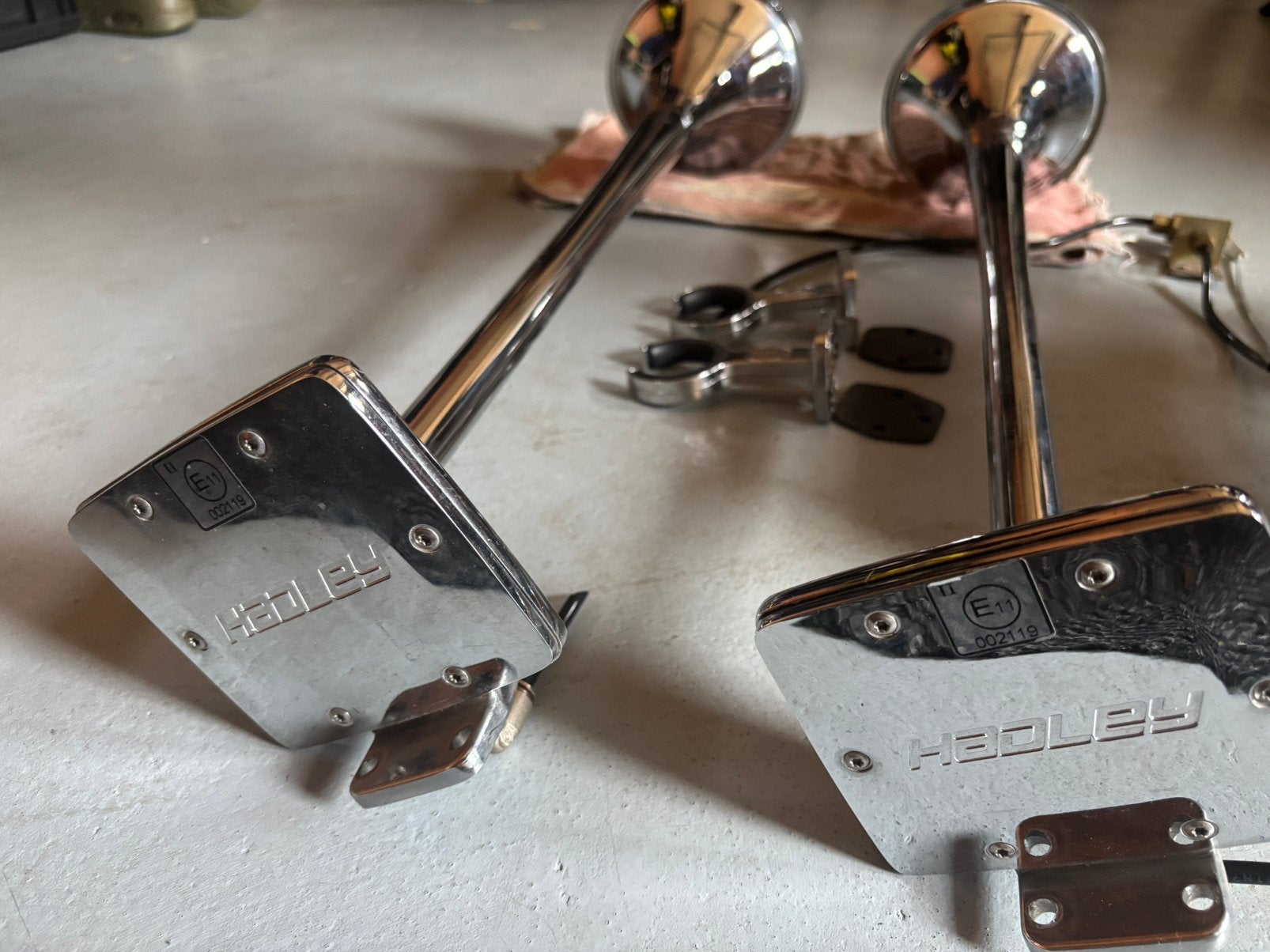 Hadley luchthoorn+compressor, Auto-onderdelen, Ophalen of Verzenden, Overige merken