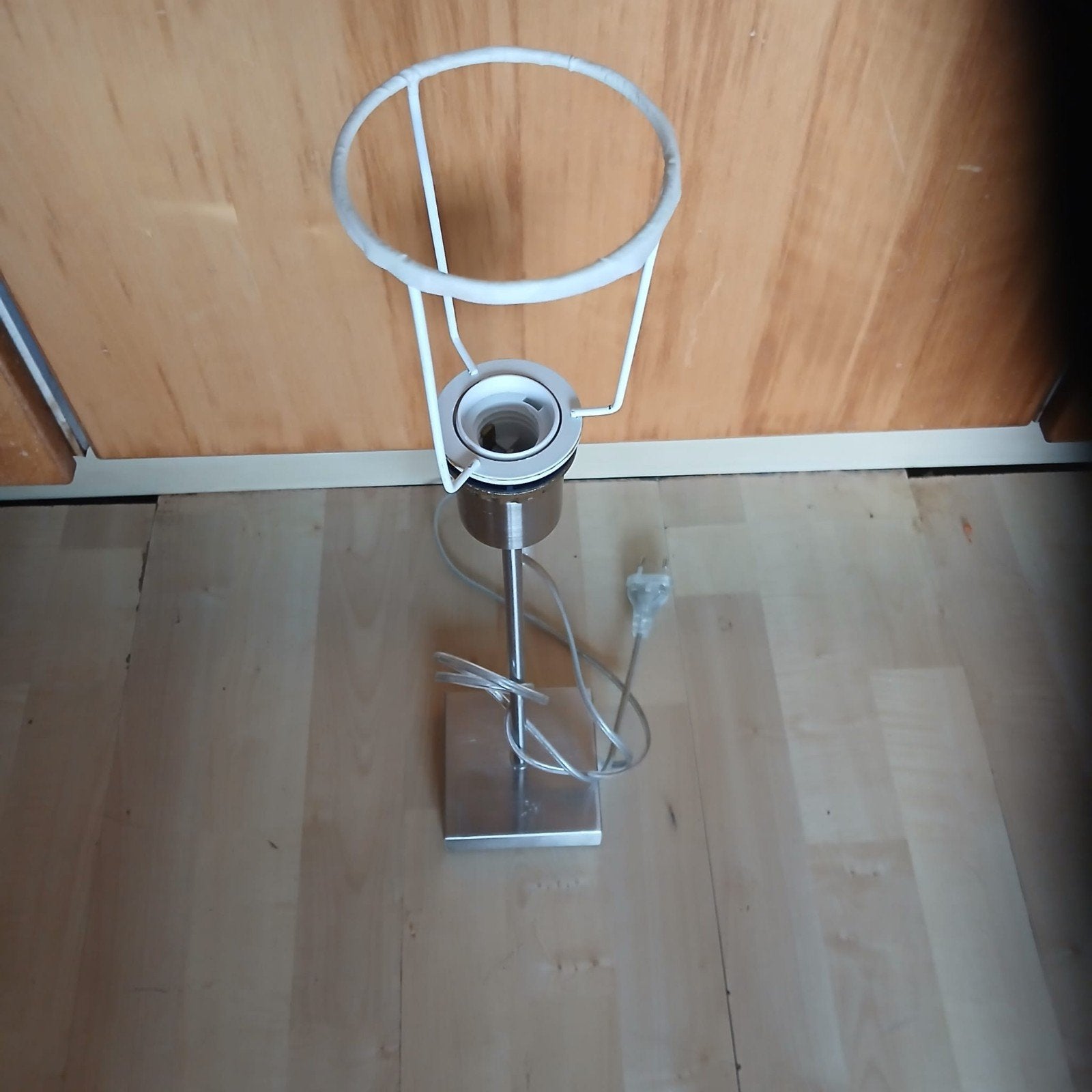 Staand lampje., Ophalen of Verzenden, Gebruikt, Metaal, Modern