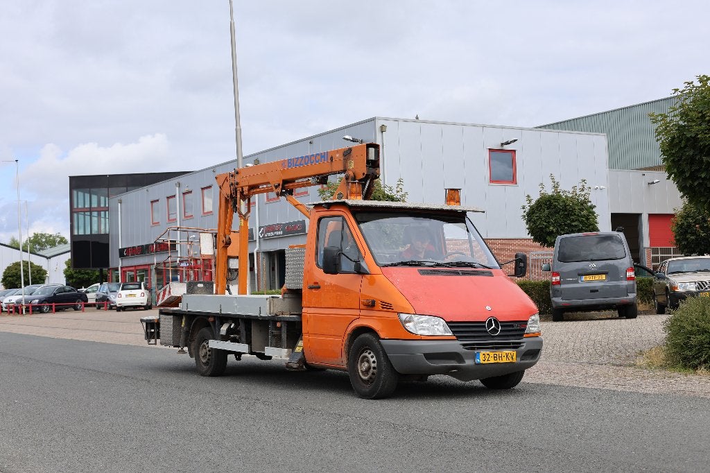 Mercedes-Benz Sprinter 313 CDI 130pk Hoogwerker 15meter 2003, Auto's, Stof, 4 cilinders, 129 pk, Bedrijf