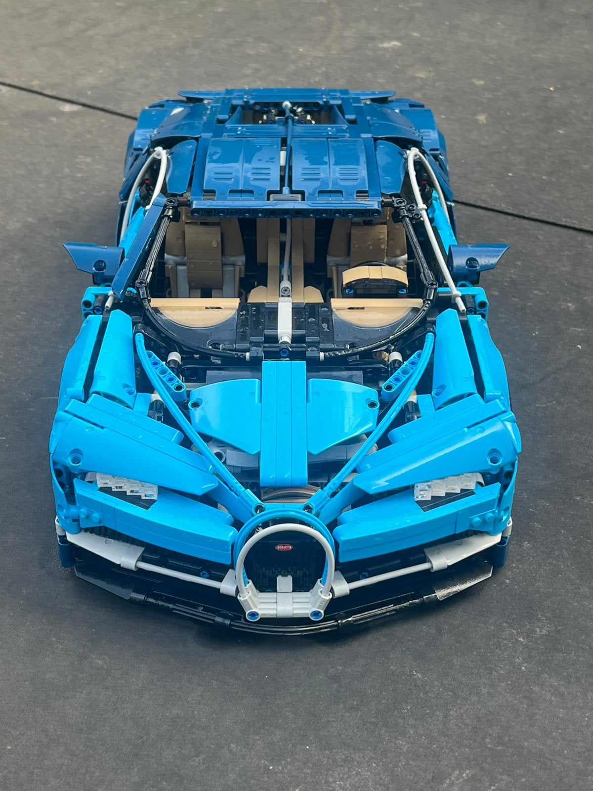 Bugatti Chiron Lego technic, Ophalen, Zo goed als nieuw