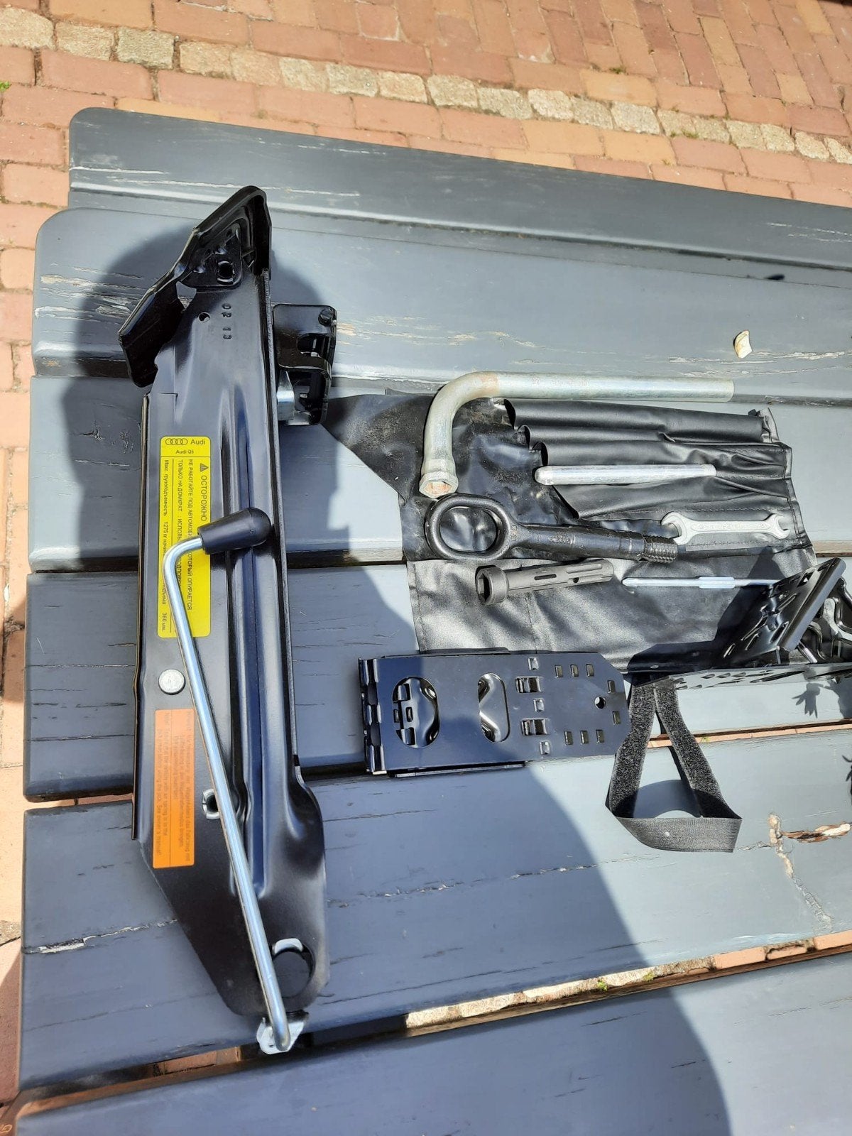 Pechset Audi Q5 - Krik en Gereedschapset, Ophalen of Verzenden, Gebruikt