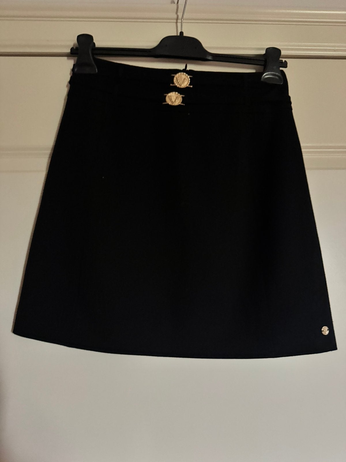Josh V rok maat S gouden details, Verzenden, Zwart, Nieuw, Maat 36 (S)