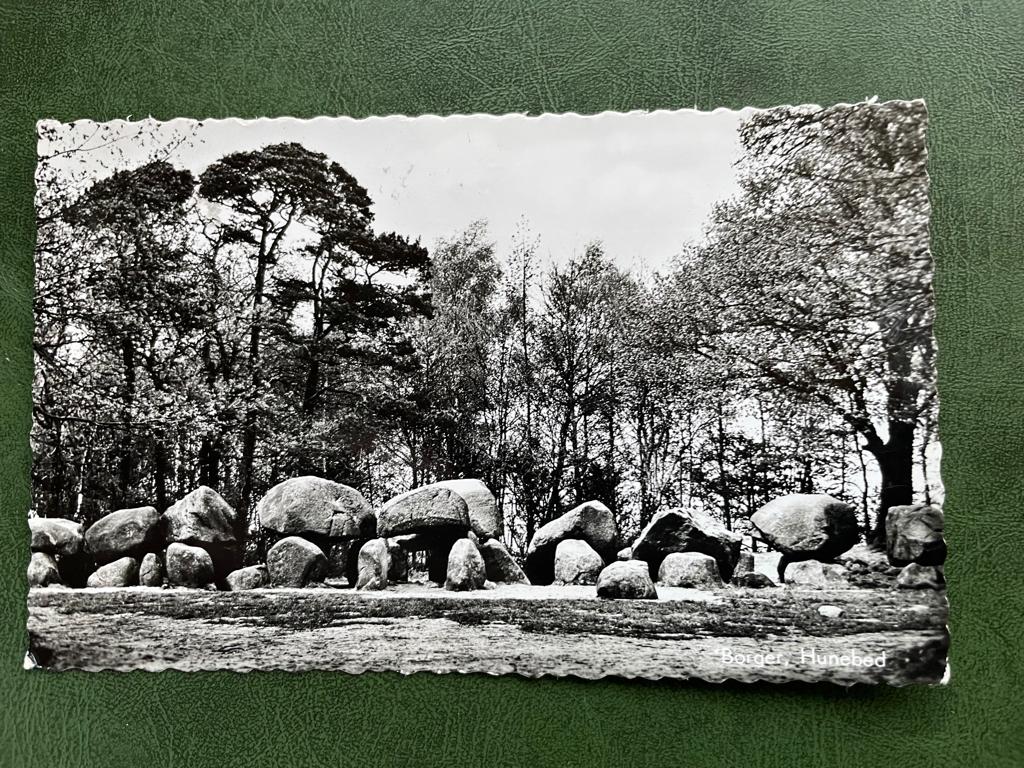 ansichtkaart / kaart van Borger Hunebed., Verzenden, 1960 tot 1980, Drenthe