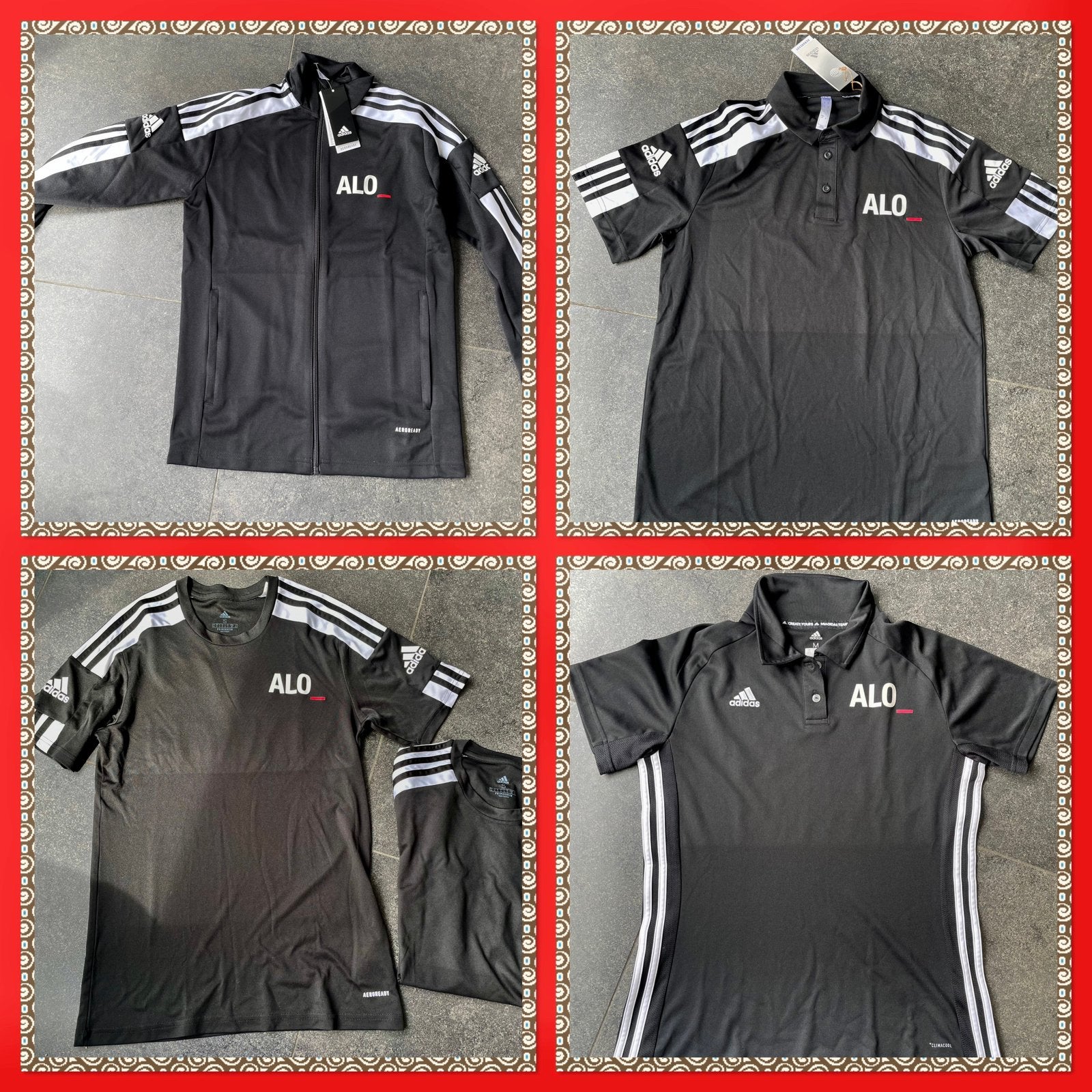 Sportkleding ALO - HAN maat S /M, Kleding | Heren, Ophalen, Maat 48/50 (M), Zwart, Nieuw
