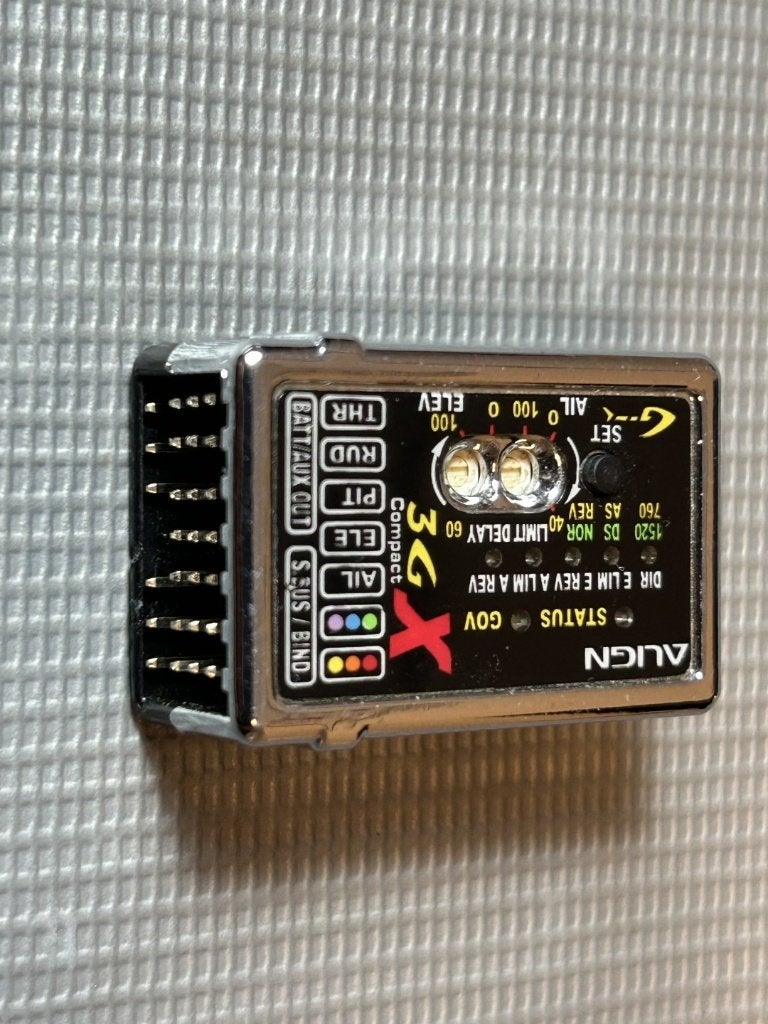 Align 3GX Helicopter Flybarless Controller 3-assig, Ophalen, Zo goed als nieuw