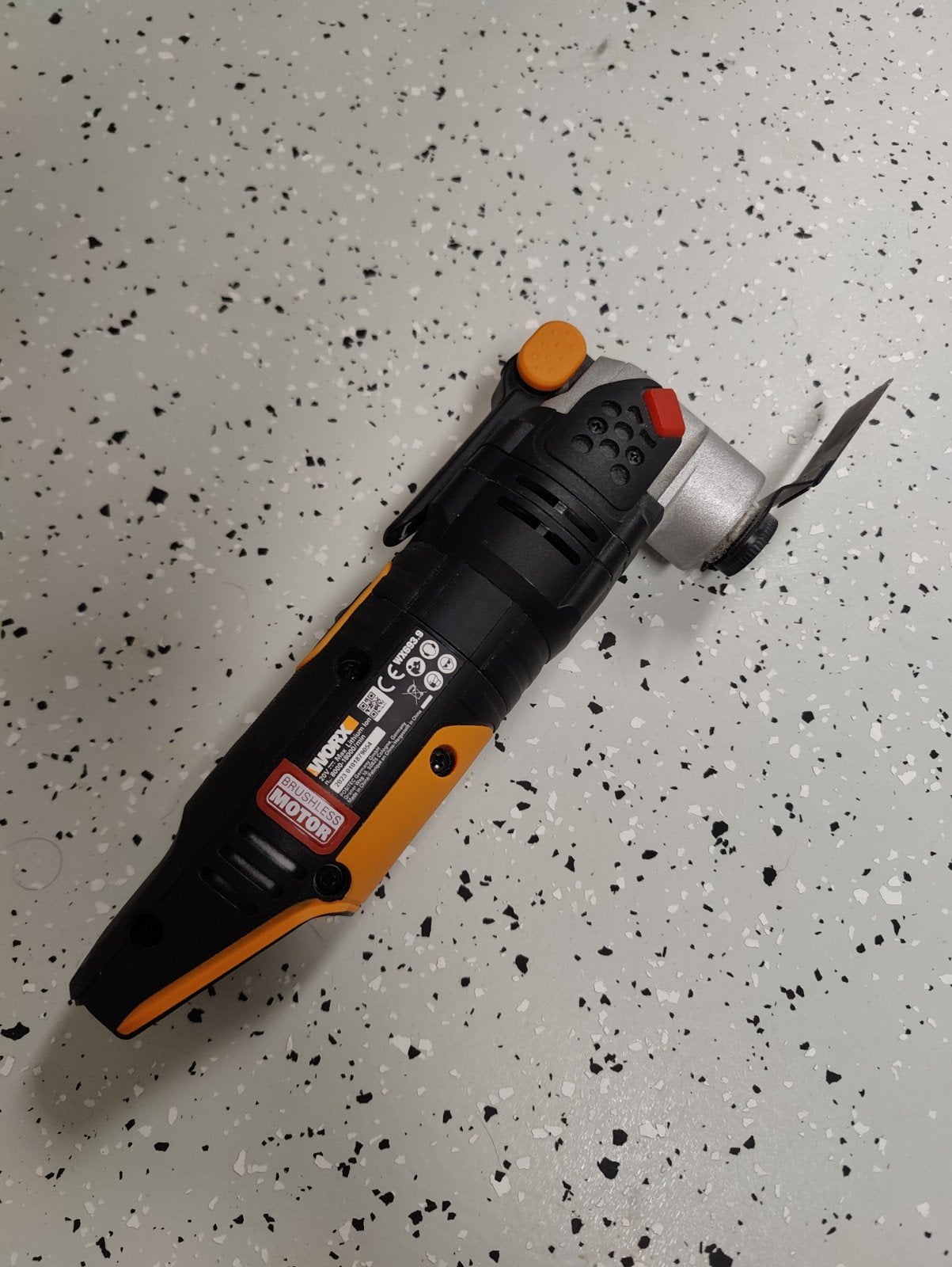 Worx Multitool WX693.9 met accessoires, Ophalen, Zo goed als nieuw, Multitool, Overige merken