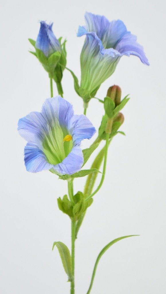 GENTIAAN - KUNST - PAARS BLAUW, Huis en Inrichting, Woonaccessoires | Kunstplanten en Kunstbloemen, Nieuw, Ophalen of Verzenden