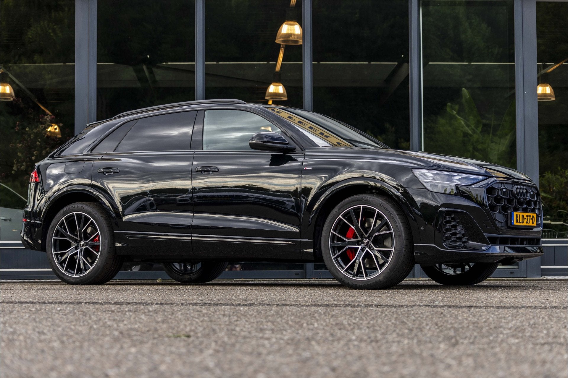 Audi Q8 60 TFSI e quattro Pro Line S Competition Achteras be, Automaat, Dealer onderhouden, Adaptive Cruise Control, Gebruikt