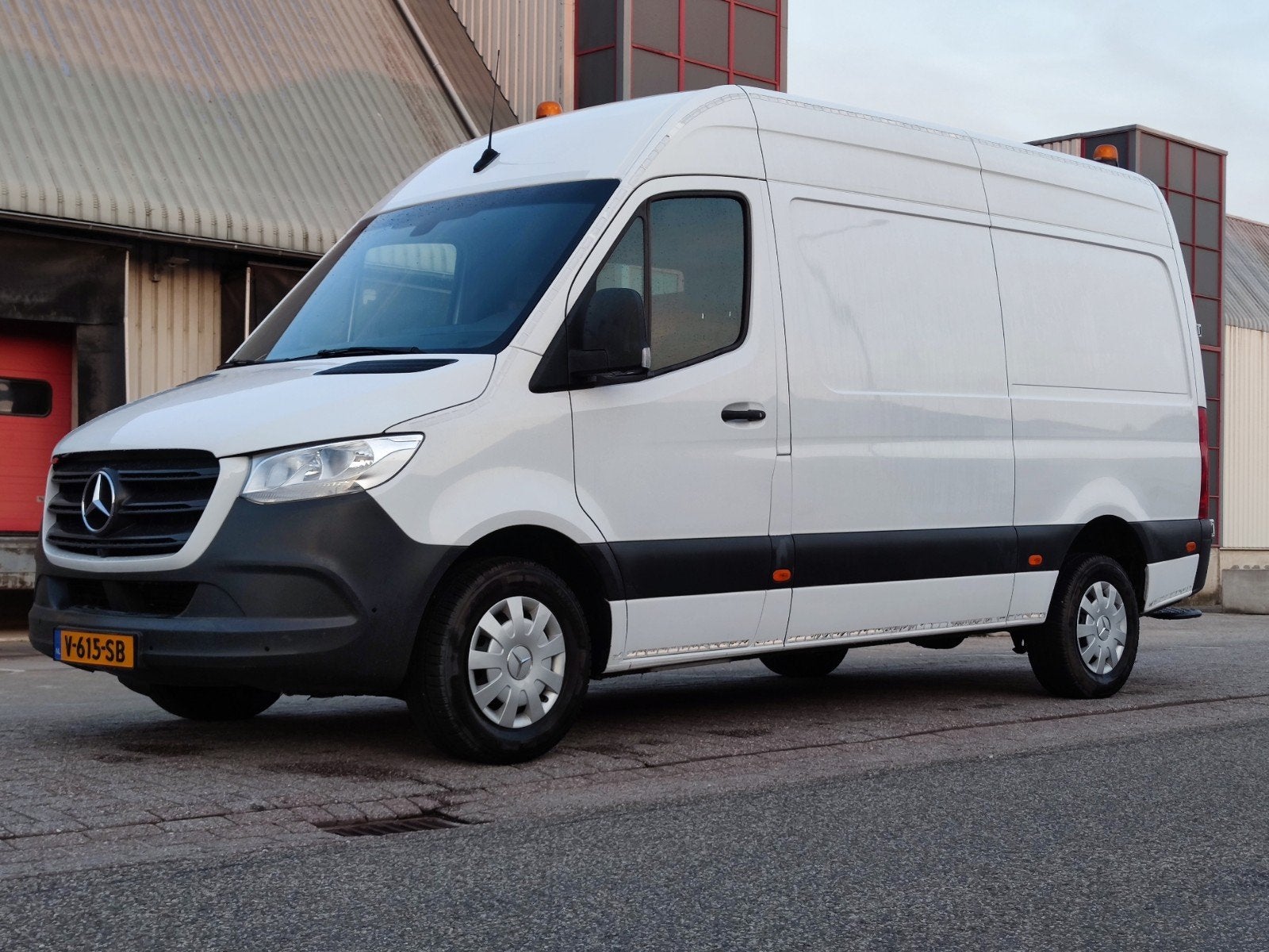Mercedes Sprinter 314 CDI 145PK L2H2 EURO6 2018 230V Standk., Auto's, Automaat, Euro 6, Wit, Diesel