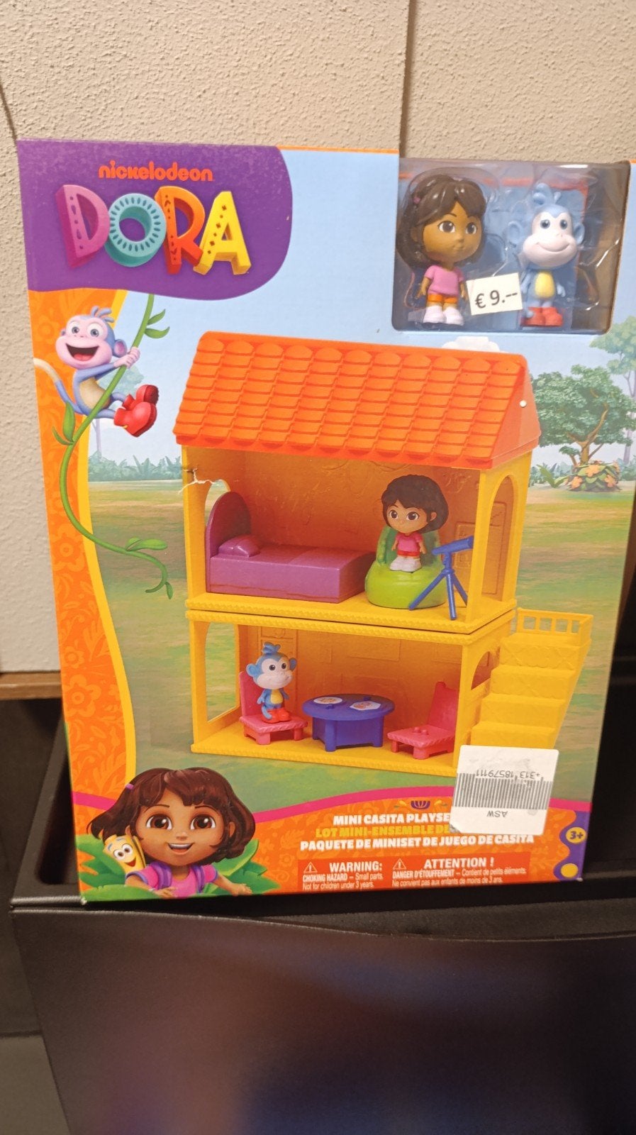 Dora de Explorer Poppenhuis met Meubels en Figuren, Ophalen of Verzenden, Nieuw, Poppenhuis
