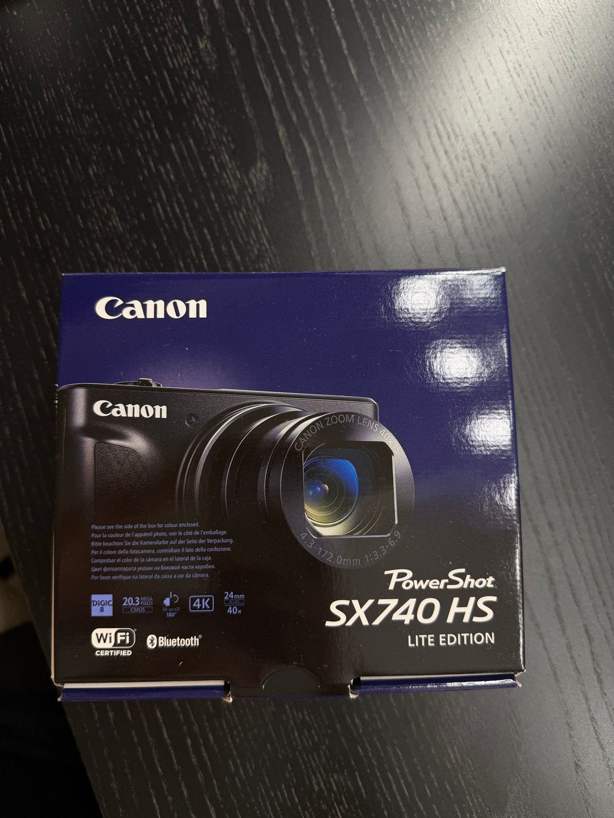 Canon PowerShot SX740 HS - Zo goed als nieuw, Bluetooth, Canon, Ophalen of Verzenden, Zo goed als nieuw