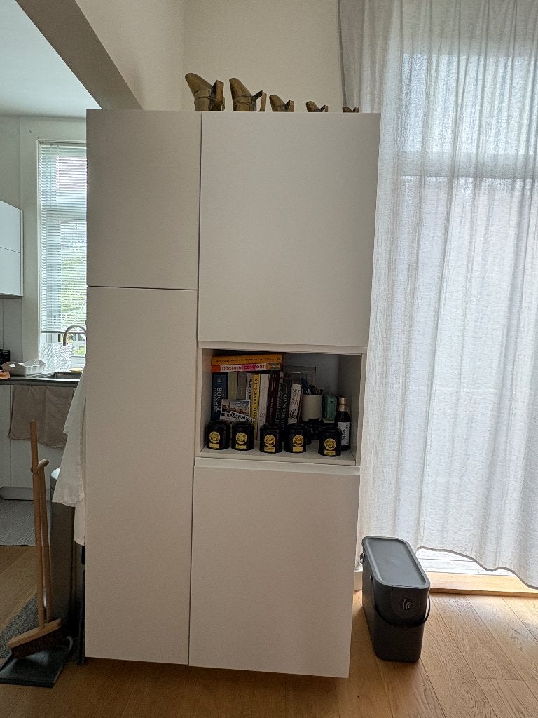 IKEA - METOD SYSTEM - Voorraadkast, Huis en Inrichting, Ophalen, Overige materialen, Gebruikt, 100 tot 150 cm