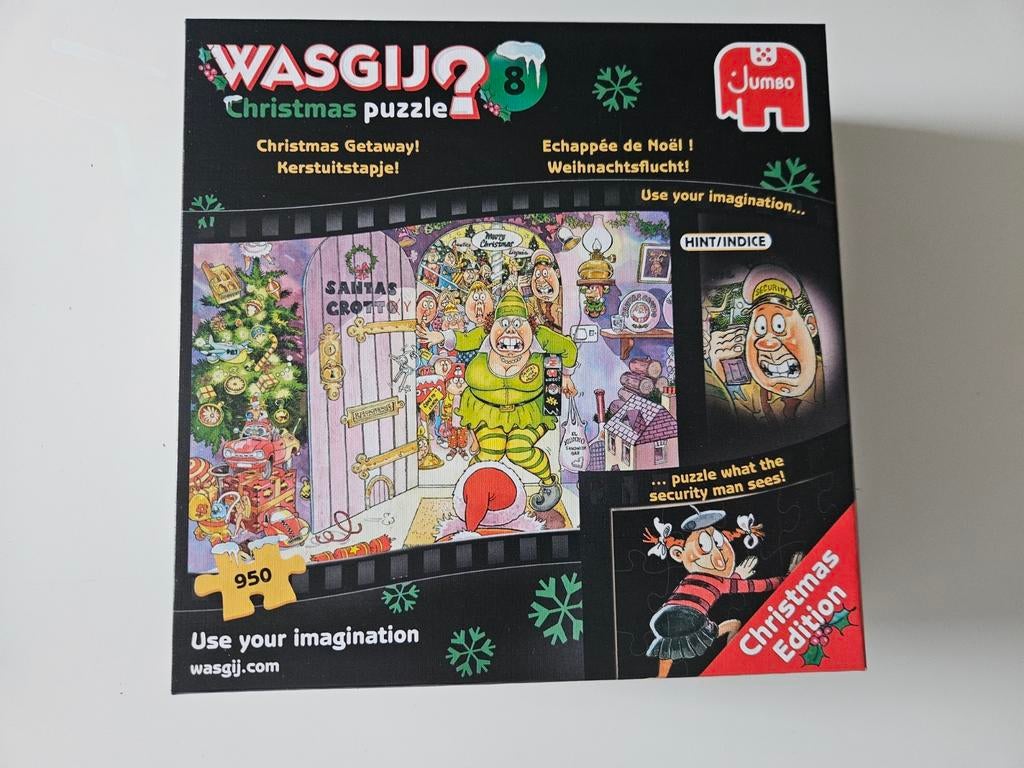 Wasgij Christmas 8: Christmas Getaway! Legpuzzel 950 stukjes, Ophalen, 500 t/m 1500 stukjes, Gebruikt, Legpuzzel