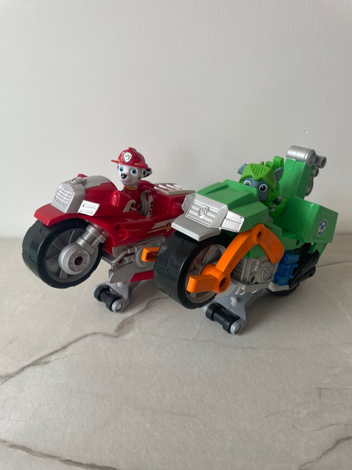 Paw Patrol Motoren met Poppetjes, Ophalen of Verzenden, Gebruikt