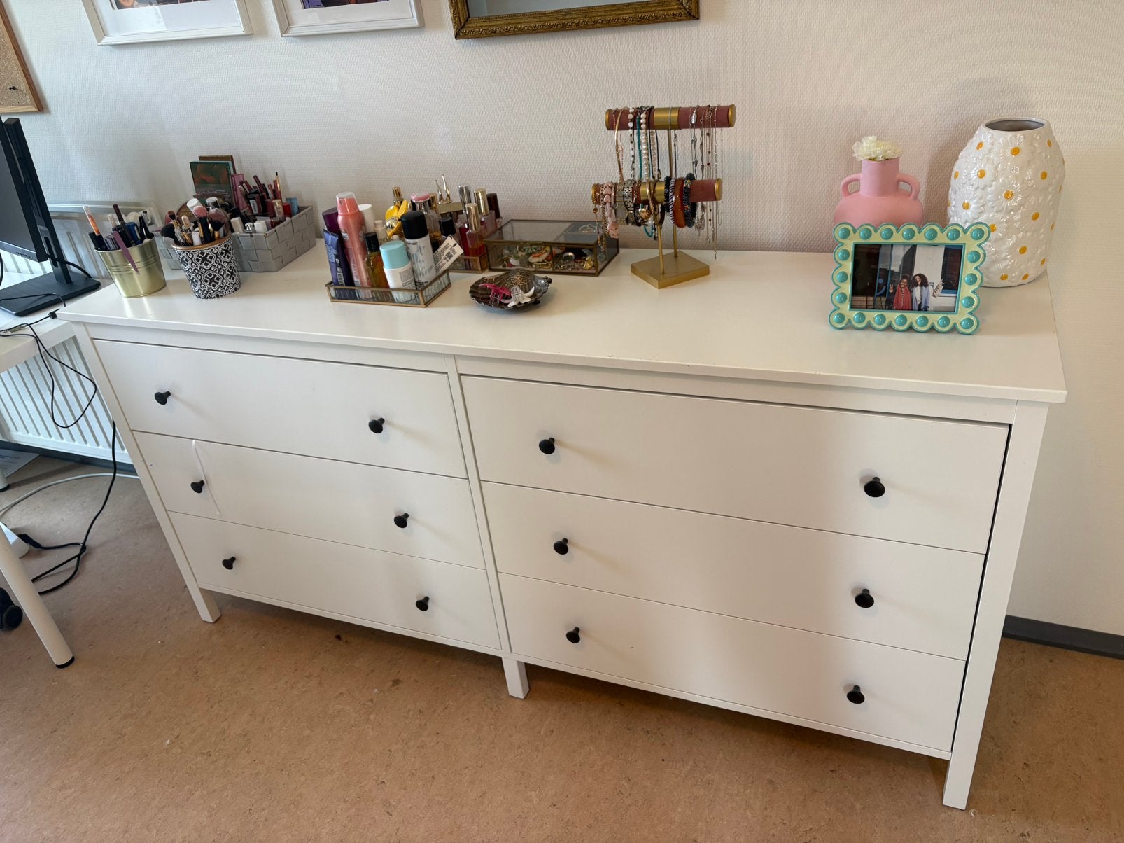 hemnes Ladekast met 6 lades, Huis en Inrichting, Kasten | Lockerkasten, Ophalen, Zo goed als nieuw